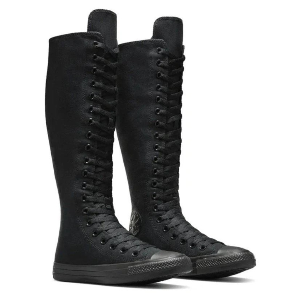 Converse Chuck Taylor All Star Black Boots - Men's 10.5 / Women's 12.5 - NIB